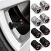 For mini nn124Pcs Metal Car Wheel Tire Valves Caps Dustproof Cover For Mini Cooper S JCW Works F54 F55 F56 F57 F60 R50 R52 R53 R55 R56 R57