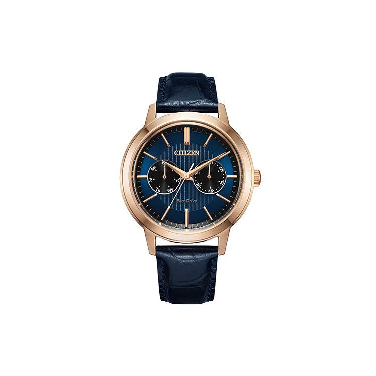 Citizen Eco-Drive Classic Watch Men Watches Blue BU4033-18L Blue