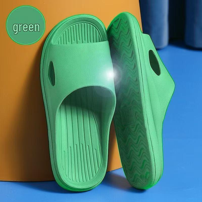 2025 EVA Summer Thick Sole Slippers for Women: Durable, Stylish Couple Style for Home & Bath