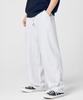 AGOD Balloon Cut Wide Sweatpants [White Melange]