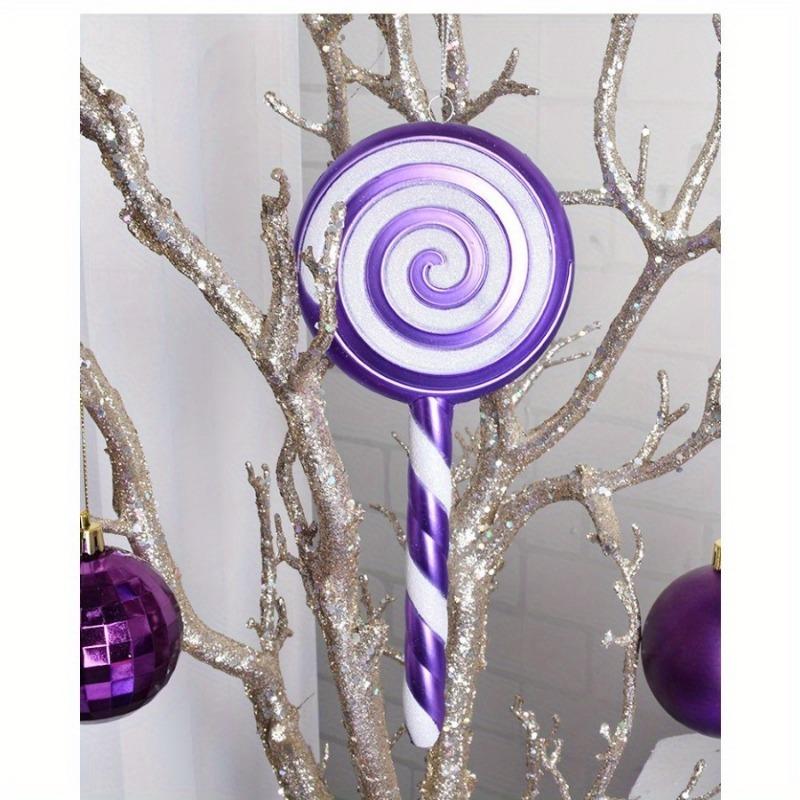 1PC Christmas Decoration Props 20cm Lollipop Decoration Wedding Candy Pendant Home Decoration Party Scene Decoration