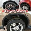 Universal Car Fender Flares Arches Wing Expander Arch Eyebrow Mudguard Lip Body Kit Protector Cover Mud Guard Accessories