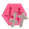 2 Shape Gothic Flower Cross Cake Mold Silicone Fondant Chocolate Making Baking Tools Resin Art Ornaments Hand Decoration DIY