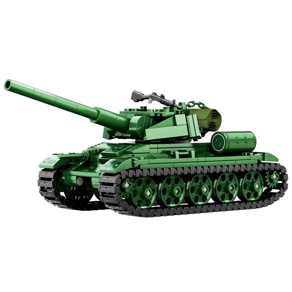 Military Army Soldiers World War Tank Armored Vehicle Model Assemble Building Blocks Bricks DIY Toys Gift