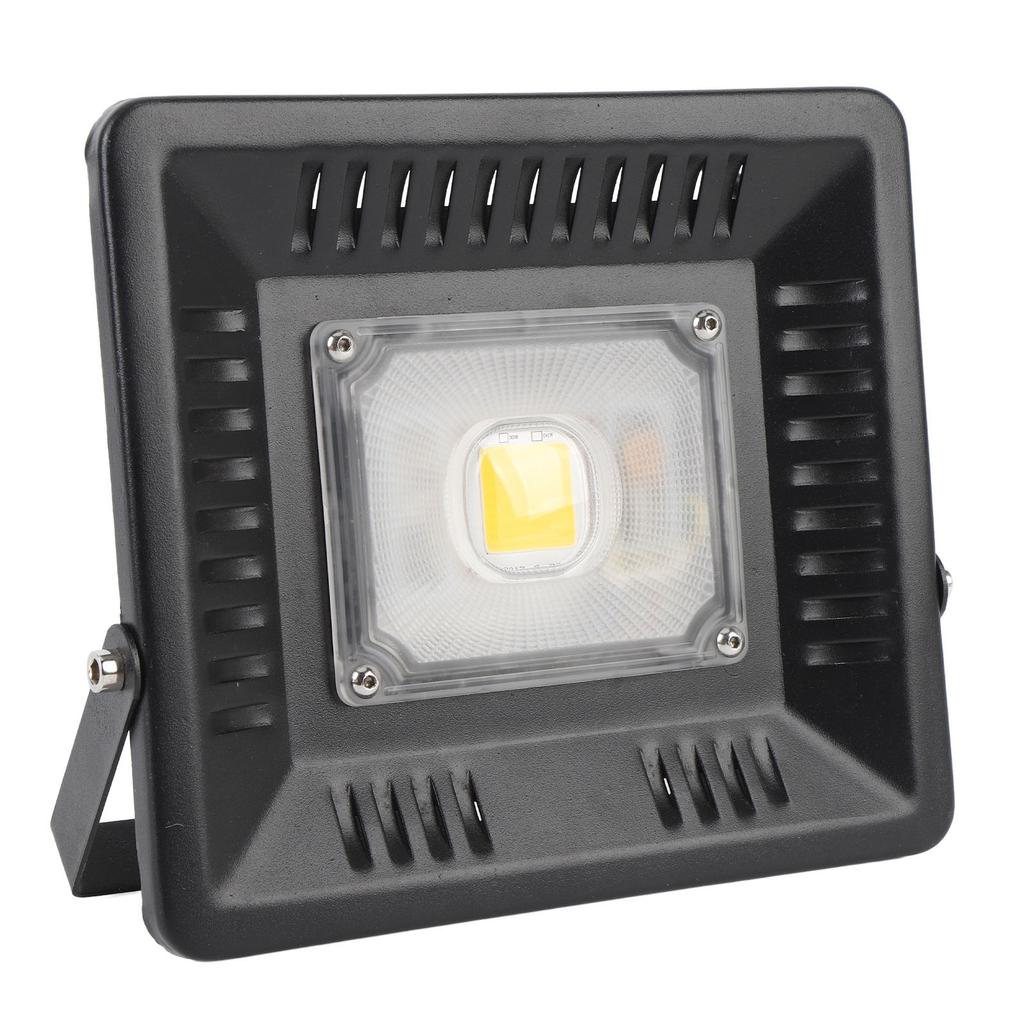 50W LED Flood Light IP65 Rain Proof Hardwired 5000LM Super Bright Floodlight with Adjustable Metal
