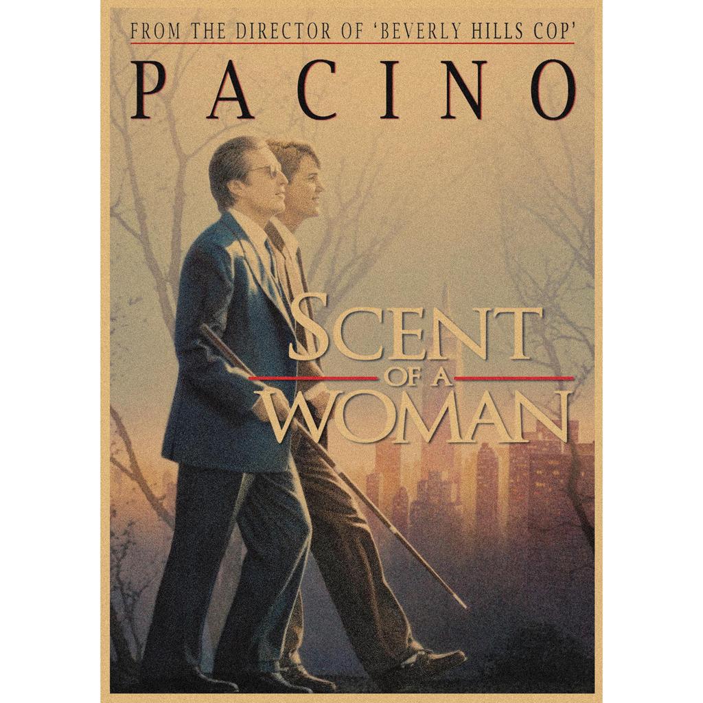 Vintage European & American Movie Posters: Retro Kraft Paper Wall Art for Bar, Cafe, Restaurant Decor.