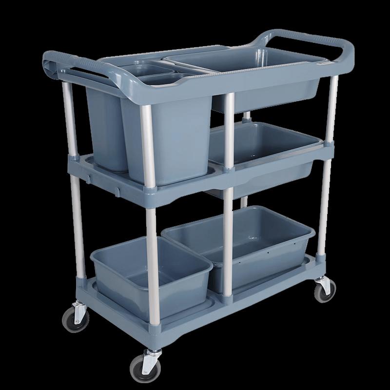 Kelibang Enlarged 3-Tier Dish Collection Cart