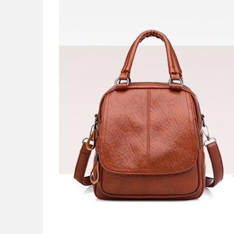 New multi-functional three-purpose shoulder handbag for women хаки