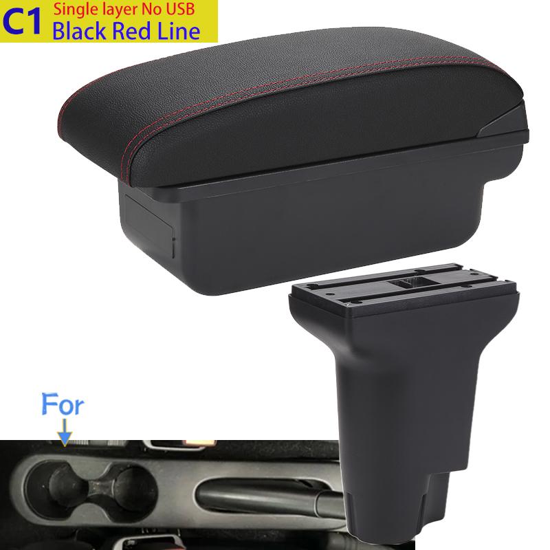 For Fiat 500 Armrest Box For Fiat CRONOS Car Armrest Auto Storage Box Dedicated Heighten Interior Details Retrofit Accessories