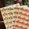 96 Pcslot 4 Sheets Vintage Flowers Corner Paper Diy Stickers For Po Album Scrapbooking Protect Po Frame Albums Decoration