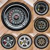 Car Rugs Tire Shape Round Mats Boys Bedroom Rug Car Hub Home Living Room Anti-slip Coffee Table Floor Mat Tapetes De Automóvil