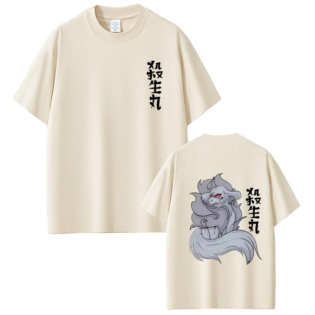 Anime Inuyasha Sesshomaru Merch T-shirt Unisex Women Fashion Casual Oversized Streetwear Unisex's Funny Cartoon Harajuku T Shirts Tops