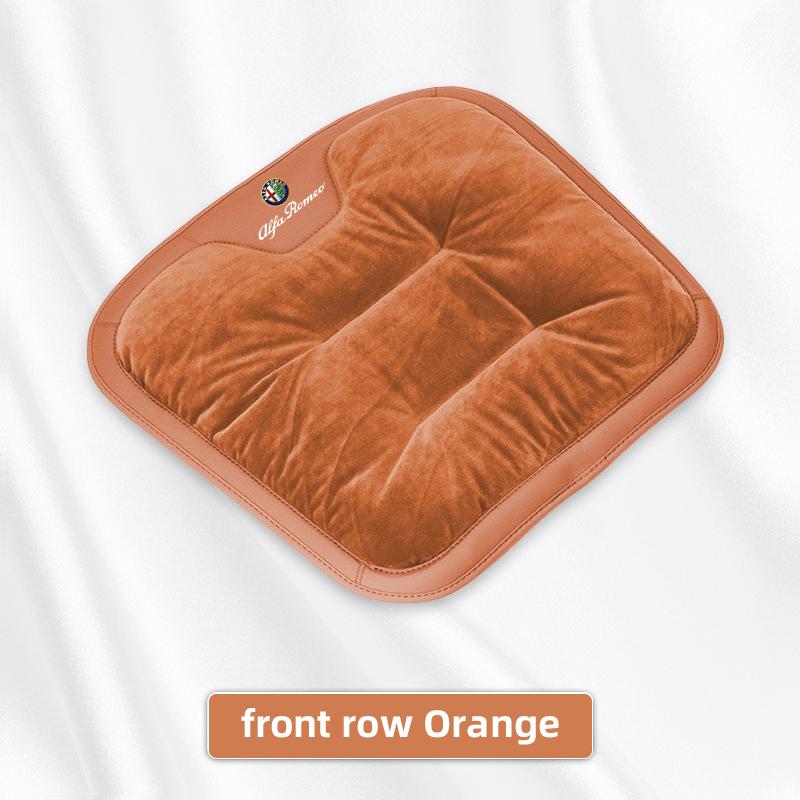 Winter Plush Car Seat Cushion Keep Warm Auto Seat Cover For Alfa Romeo Giulietta Mito 159 Giulia Stelvio 156 147 Tonale Brera YY1