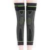 1Pair Long Length Compression Knee Pads Brace Support Lengthen Stripe Sport Sleeve Arthritis Joint Pain Protector Elastic Kneepad