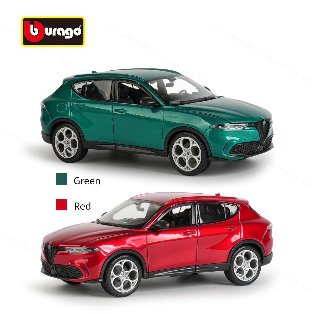 RZUD8 Bburago 1:24 Alfa Romeo Tonale Static Die Cast Vehicles Collectible Model Car Toys
