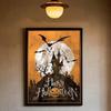 Cute Ghost Wall Art Halloween Poster Ghost Print Pumpkin Wall Art Trendy Halloween Painting Aesthetic Halloween Print Wall Decor