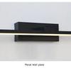 Black Wall Lamp Vanity Mirror Front Lights 40CM Sink Lights LED Light Bar Warm White Wall Lamp Bathroom Wall Lights