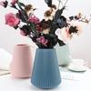 Nordic Creative Vase Home Decor Flower Vases For Homes Wet And Dry Planter Desk Decoration Imitation Ceramic Plastic Crafts