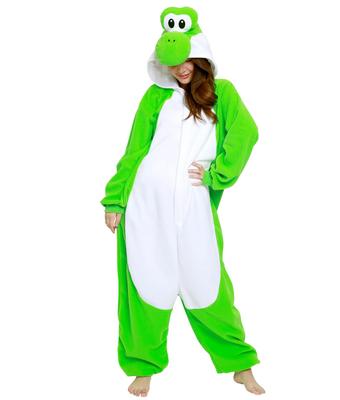 Velo de personagem SAZAC Kigurumi Super Mario Yoshi