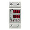40A 63A 230V RGB Over Under Voltage Protector Relay Device Switch Breaker Din Rail Protector Relay Over Current Protection Limit