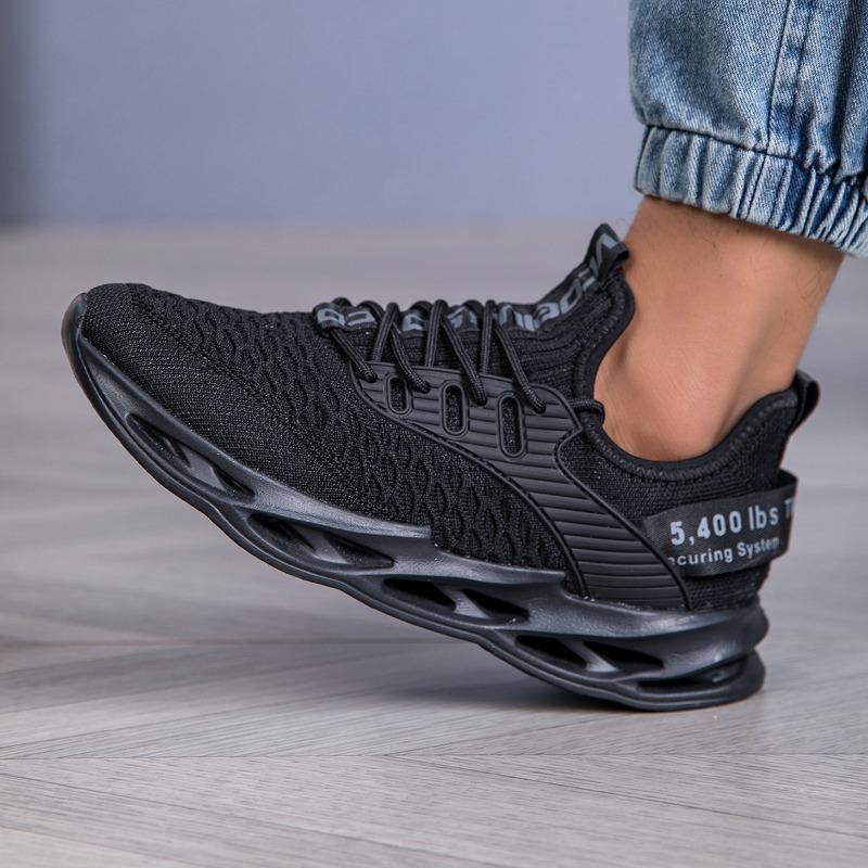 Fashion Summer Mens High Quality Sneaker Casual Sport Tennis Shoes Solid Color Breathable Lace Up Outdoor Running Training Women Shoes