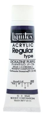 Liquitex Acrylic Paint Liquitex Color Regular Type Dioxicidin Purple 45 20ml (No. 6)