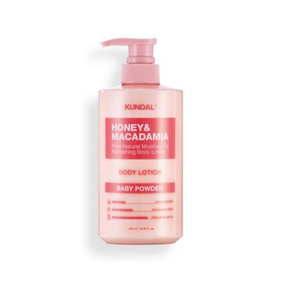 Honey & Macadamia Pure Body Lotion Baby Powder 500ml