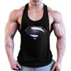 Hochwertiges Herren Bodybuilding Tank Top Muskel T-Shirt mit 3D Superman Design