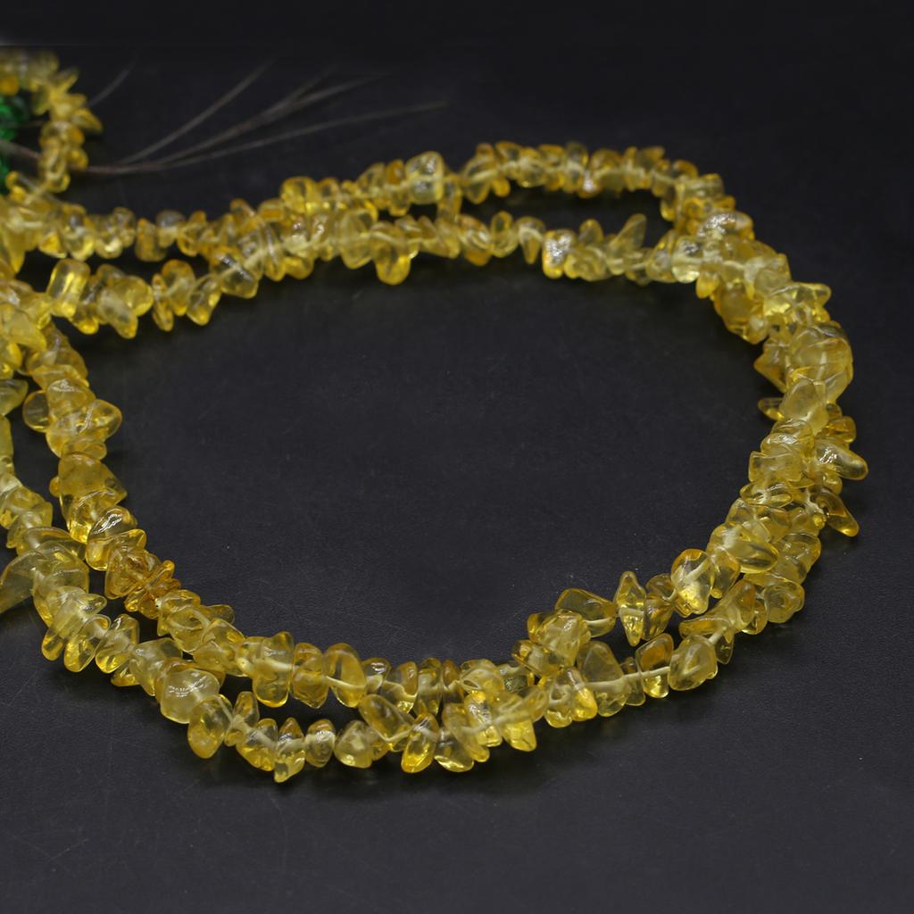 1 Filo Pietre Frantumate Cristalli Curativi 7mm Pietra Naturale Perline Distanziatrici Sciolte per Creazione di Gioielli Fai da Te Collana Bracciale Accessori Lunghezza 80cm