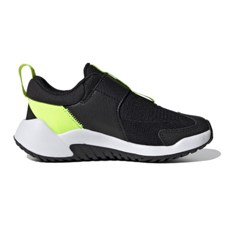 Adidas 4Uture Sport Ac K Slip Resistant, Abrasion Resistant, Breathable Low top Kids' Running Shoes Black Yellow Kids' FX2199