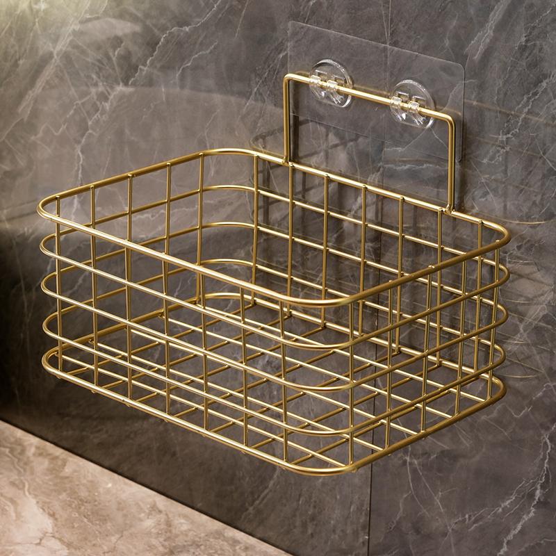 Bathroom storage rack wall mounted washbasin storage rack bathroom cosmetics storage box bathroom shelves accessories