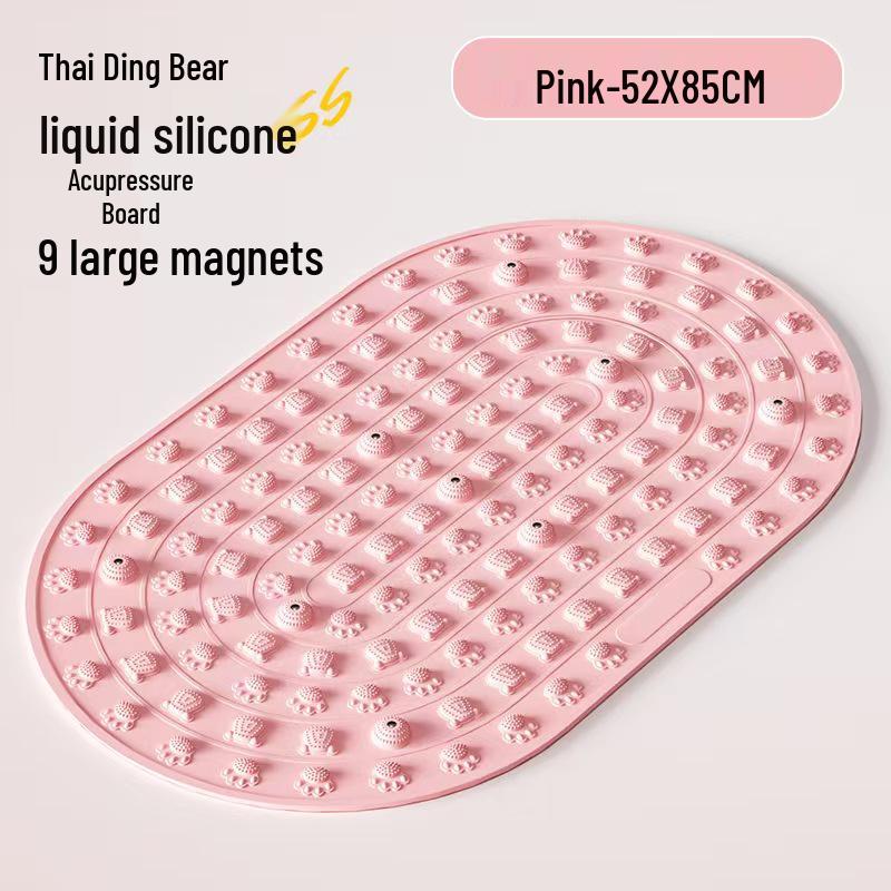 In-stock Liquid Silicone Acupressure Foot Massage Mat – Ultra-Slow Running, Indoor Toe Pressure Board for Meridian Unblocking.