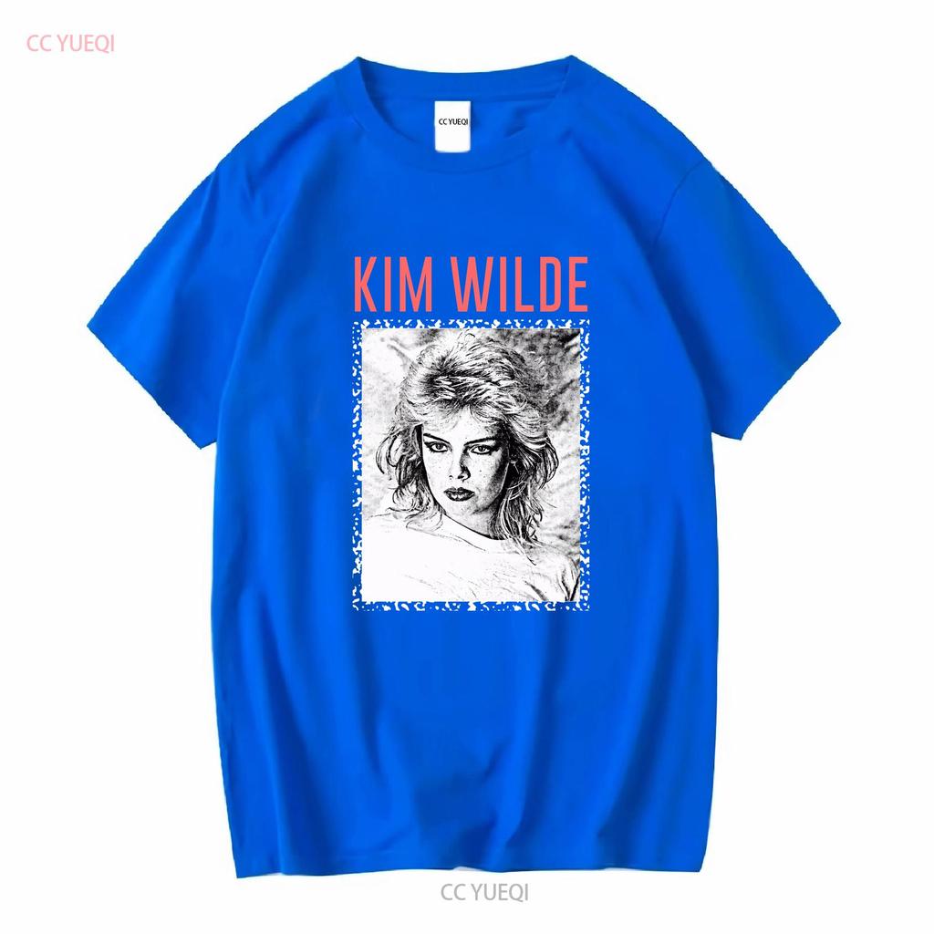 Heißes 80er Jahre Kim Wilde Für Fans S 234xl T-Shirt An1060 Vintage Gewaschen Vielseitig Bequem Leicht Designer Kleidung Atmungsaktiv