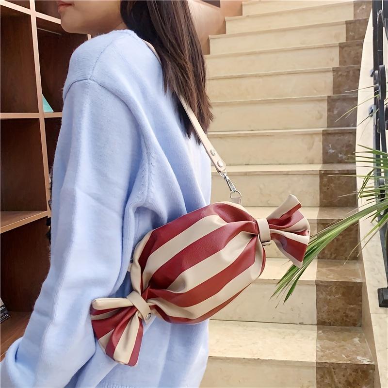 Sac à bandoulière pour femme Sac à bandoulière forme bonbon drôle