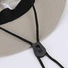 Fisherman Hat Adjustable Size Wide Brim Quick Drying Bucket Hat with Compass Design Foldable Outdoor Sun Protection Hat