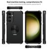 For Samsung Galaxy S25+/S24+ Magnetic Case CD Vein Kickstand TPU + PC Phone Cover