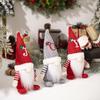 Adorable Christmas Gnome Figurine With Knitted Hat Perfect For Festive Decor