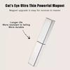 Super Strong Thick Strip Magnet Cat Eye Magnet For Nail Gel Polish 3D Line Strip Effect French Multi-Function Magnet Pen Tools