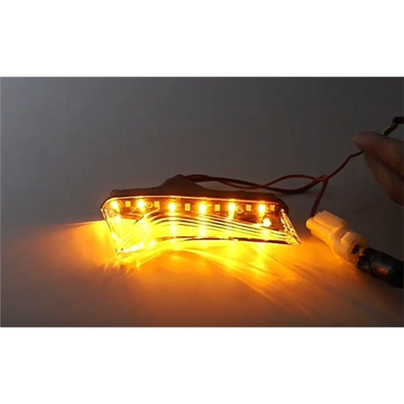 Front Daytime Running Light LED Headlight 1 Pair For KAWASAKI Z900 Z 900    Motorcycle Accessories