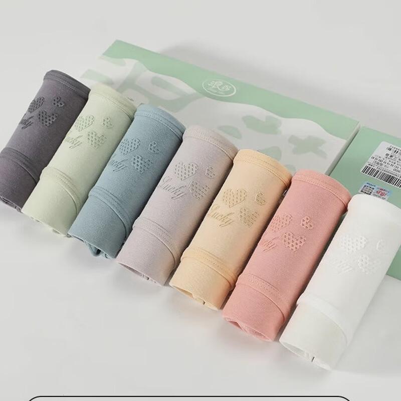 Langsha Women s Cotton Seamless Mid-Waist Briefs 2XL