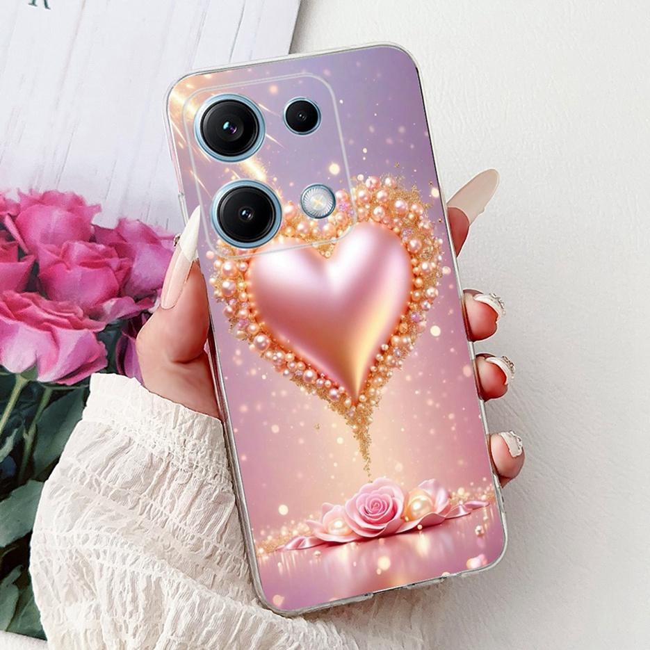 For Xiaomi Redmi Note 14S Case Stylish Butterfly Painted Cover 6.67'' Soft Silicone Phone Case For Redmi Note 14S Note14S Bumper