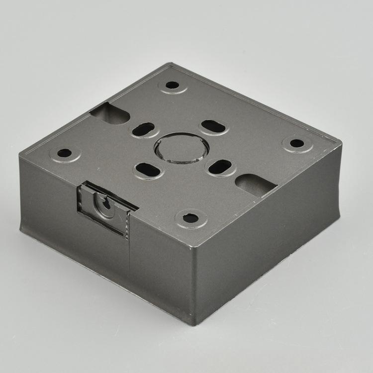 UK Grey 86 Panel 13A Household Wall Power Switch Socket, with USB, 220V Universal Socket, 18W Type-C Fast Charging Socket,