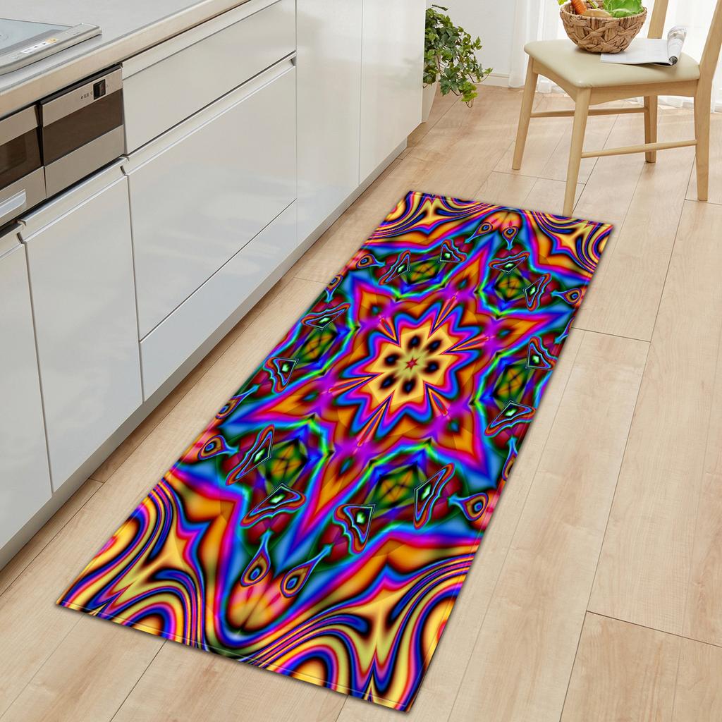 Scenic Entrance Mat Kitchen Strip Bedroom Floor Mat Study Bay Window Mat Living Room Carpet