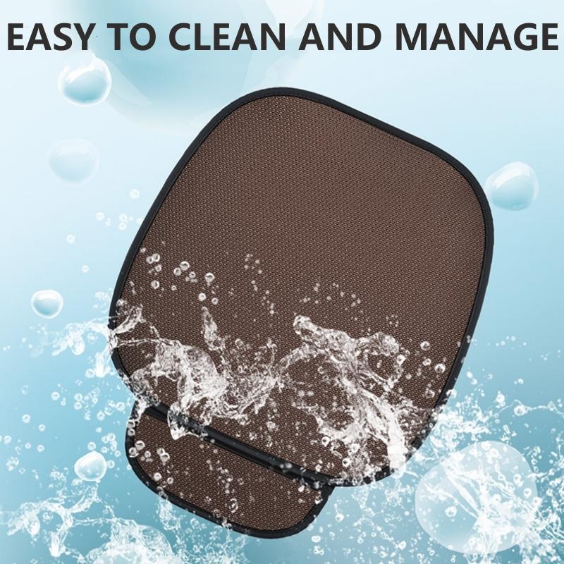 1pc Seat Cushion Protector Pad  Ice Silk Seat Cushion Pad Breathable Four Seasons Automobiles Covers For Most Car Universally