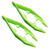 2Pcs Random Color Kids Craft Anti-Slip Tweezers for Perler Beads Pegboard