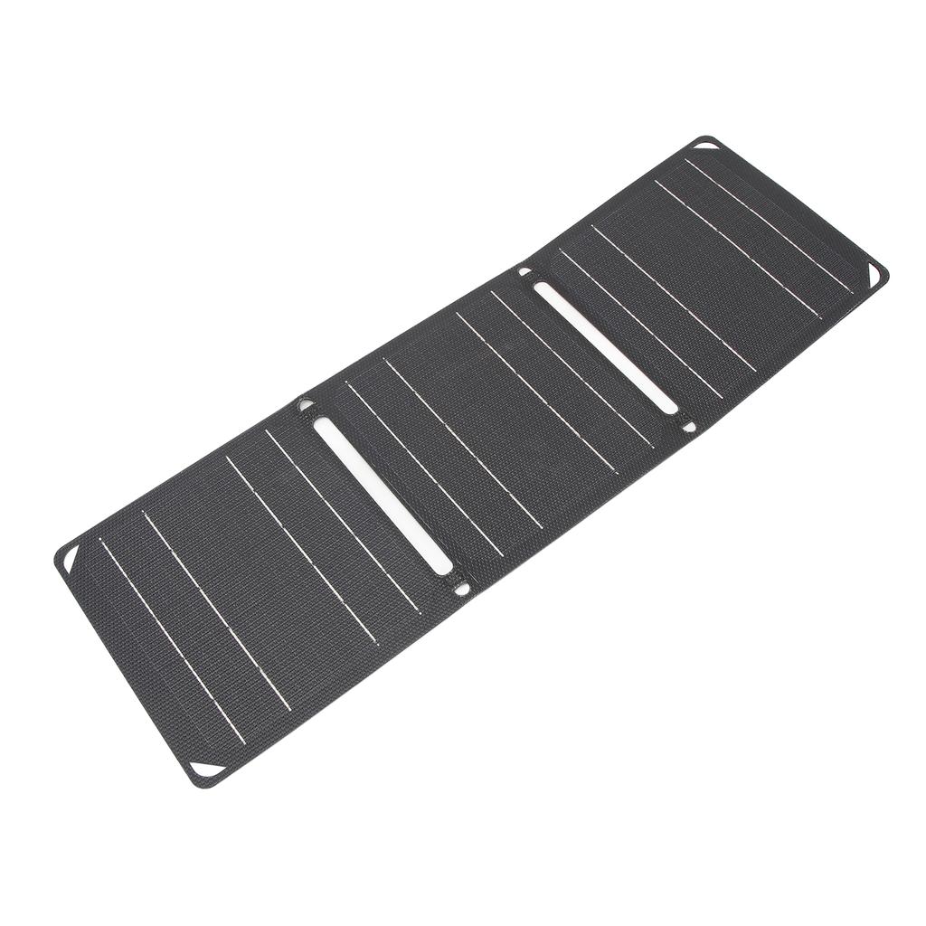 Faltbares Solarpanel 20W IPX4 Wasserdichtes Tragbares Ladegerät 5V 9V 2A mit 2 USB-Ausgängen für Outdoor
