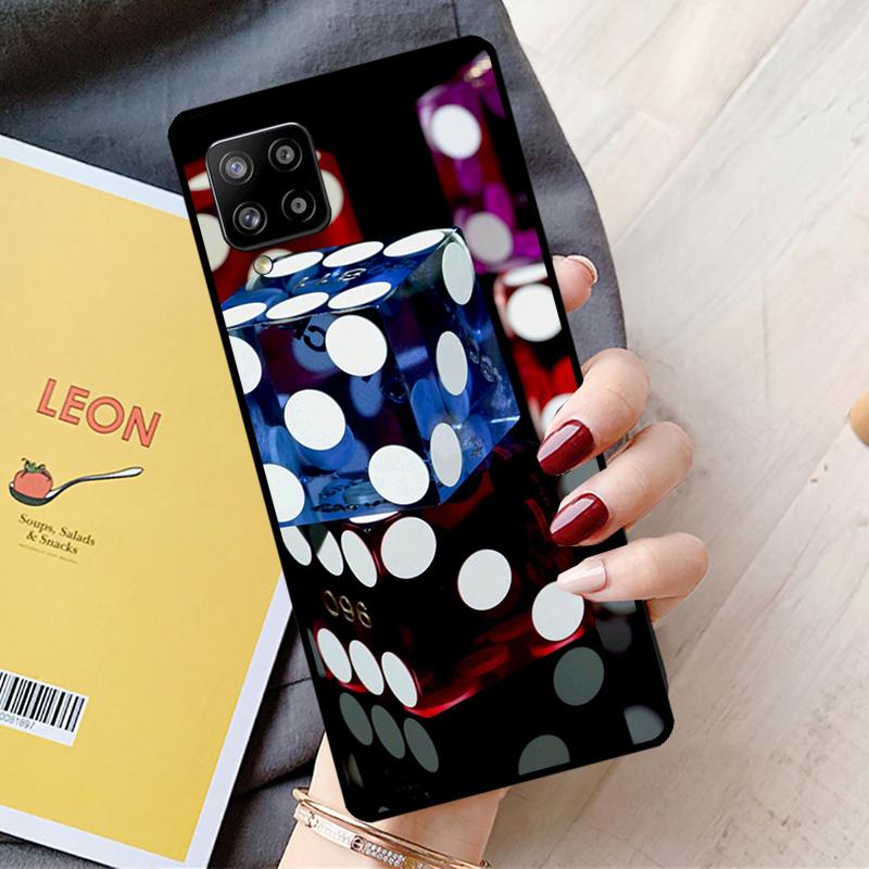 Würfel Poker Casino Für Samsung Galaxy A05 A06 A56 A36 A26 A16 A22 A32 A52 A54 A34 A14 A55 A15 A53 A33 A35 Hülle