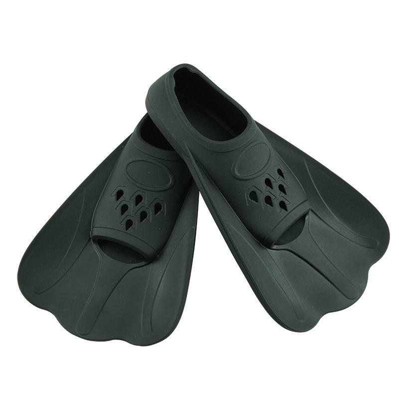Silicone Short Fin Snorkeling Fins Kids Adults Water Sports Training Outdoor Swimming Gear