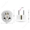 Adaptateur de prise UE CN AU US vers UE KR Adaptateur de voyage Chine Australien Américain vers Européen Euro Adaptateur d'alimentation Convertisseur AC Prise
