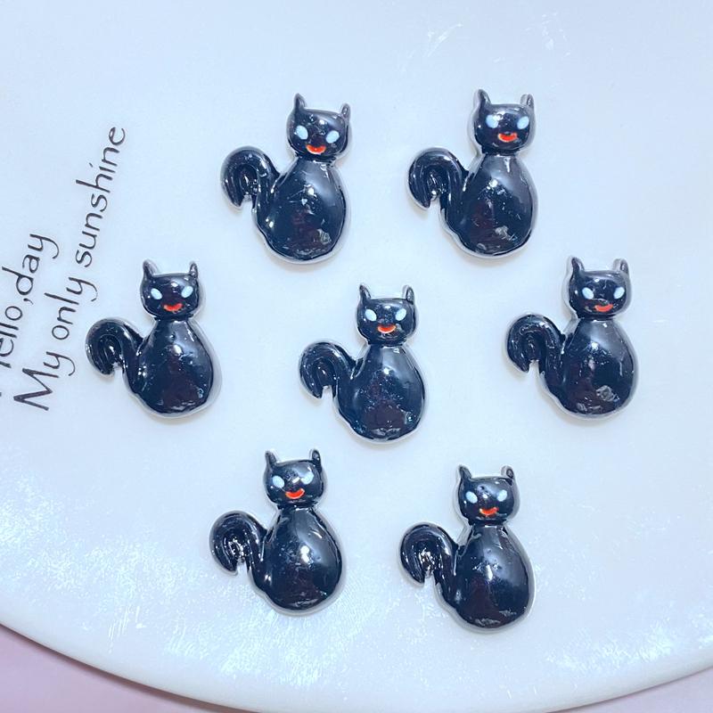 

20Pcs New Mini Cute Cartoon Halloween Series Flat Back Resin Cabochons Scrapbooking DIY Jewelry Craft Decoration Accessorie